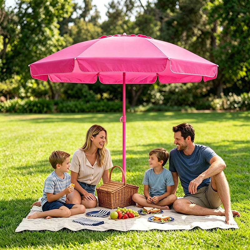 Outdoor Furniture With Umbrella - Beach Umbrella Heavy Duty Wind Resistant