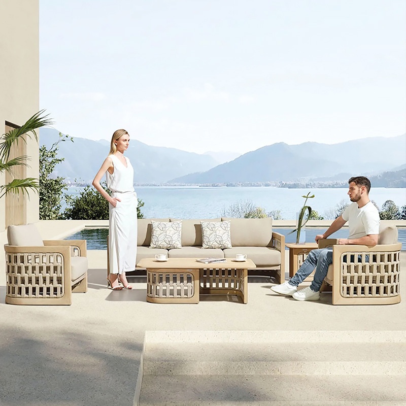 #Nordic Outdoor Solid Teak Woo - огляд і ціна Outdoor Furniture Teak Wood