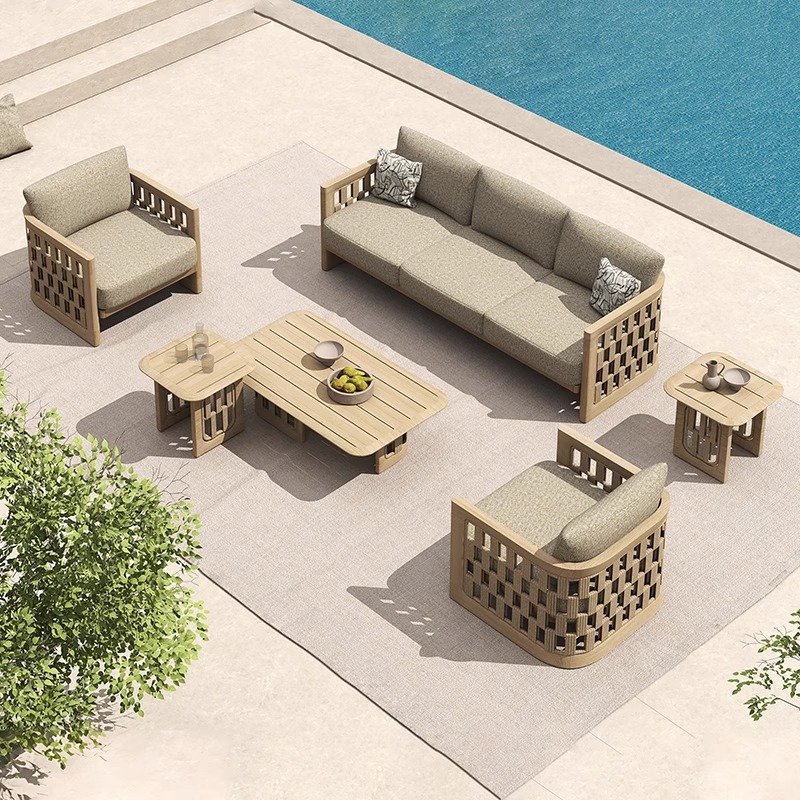 #Nordic Outdoor Solid Teak Woo - огляд і ціна Outdoor Furniture Teak Wood