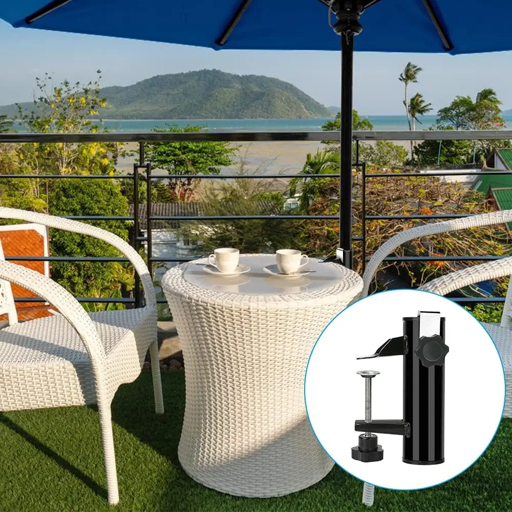 Anti Slip Beach Parasol Mount  - огляд і ціна Outdoor Furniture With Umbrella