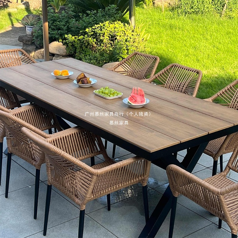 Outdoor Rattan Table Chair Set - огляд і ціна Outdoor Furniture With Umbrella