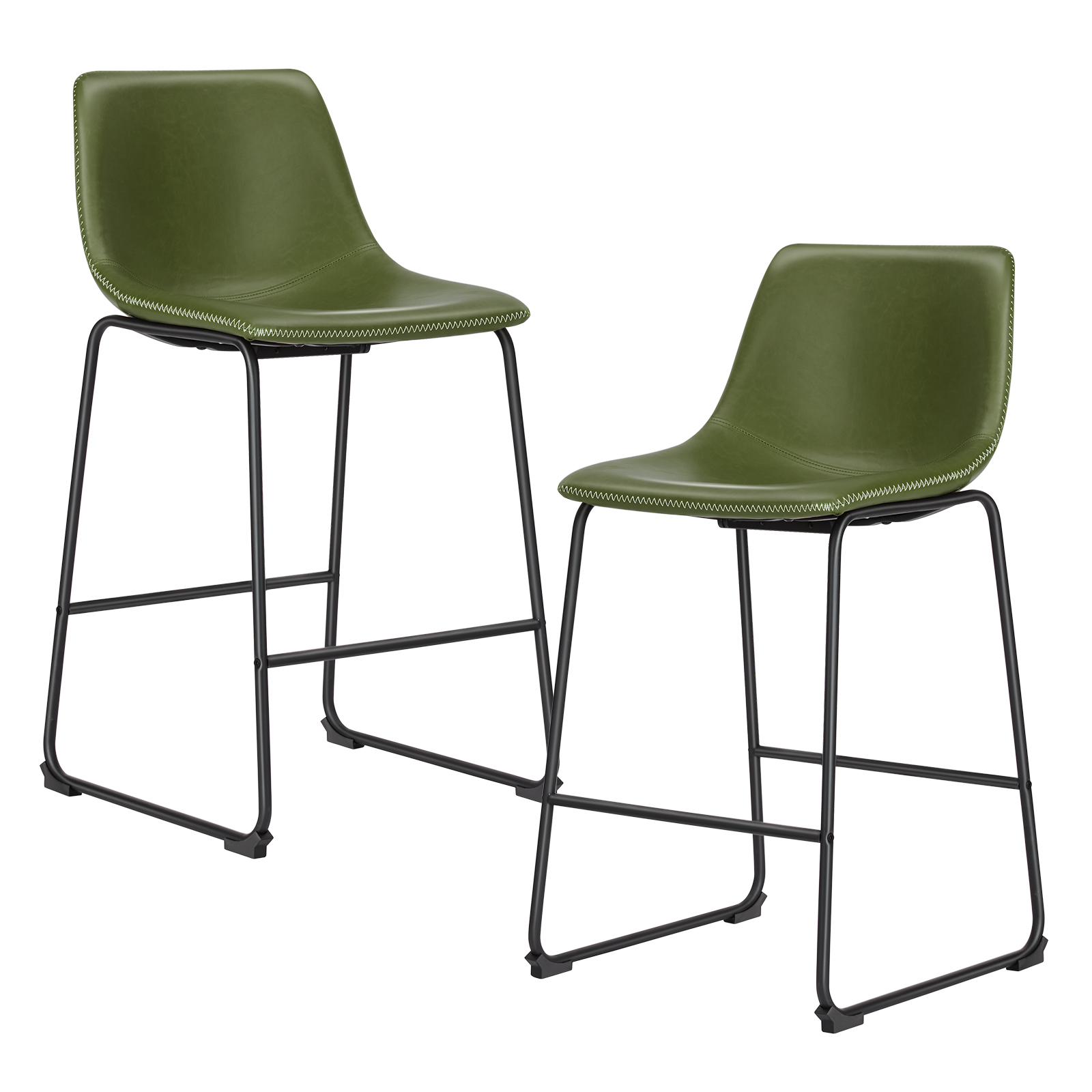 JHK 2 Pack Pu Leather Counter  - огляд і ціна Outdoor Furniture No Cushions