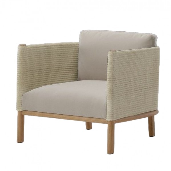 Teak Wood Frame Rope Weaving Q - огляд і ціна Outdoor Furniture Teak Wood