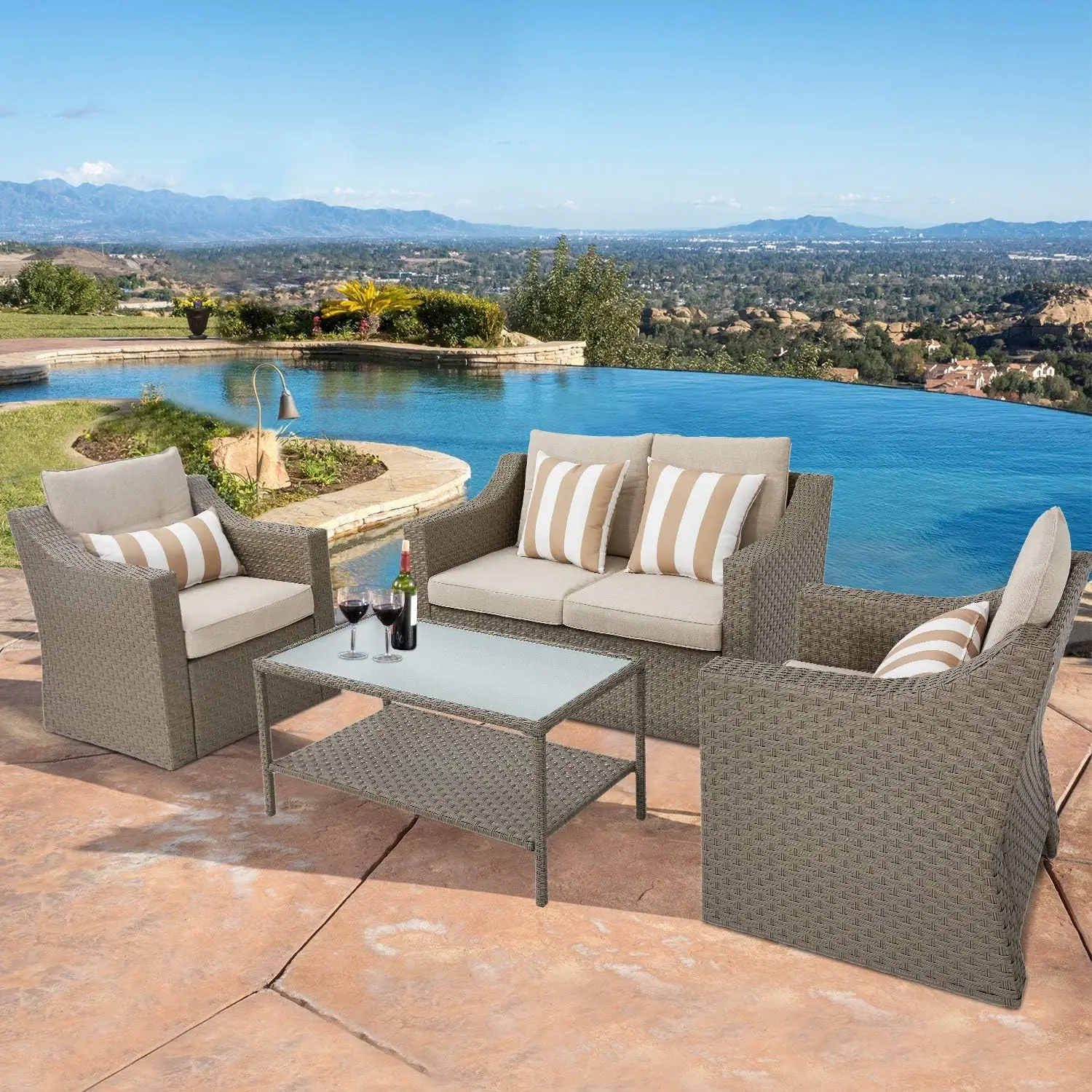 Outdoor Patio Furniture Conver - огляд і ціна Outdoor Furniture No Cushions