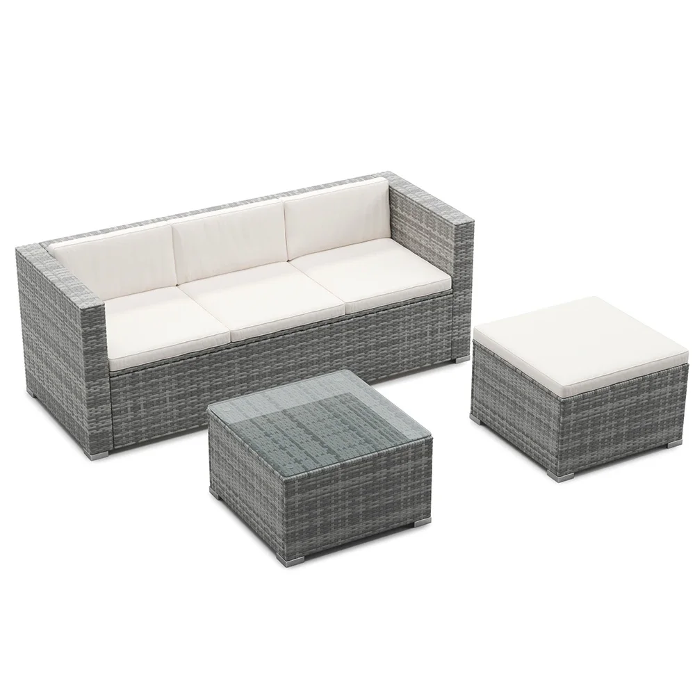 Garden Leisure Steel Rattan So - огляд і ціна Outdoor Furniture Types