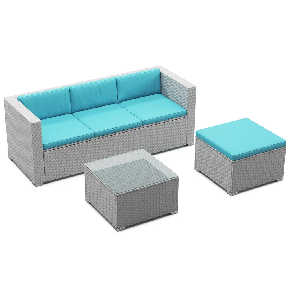 Garden Leisure Steel Rattan So - огляд і ціна Outdoor Furniture Types