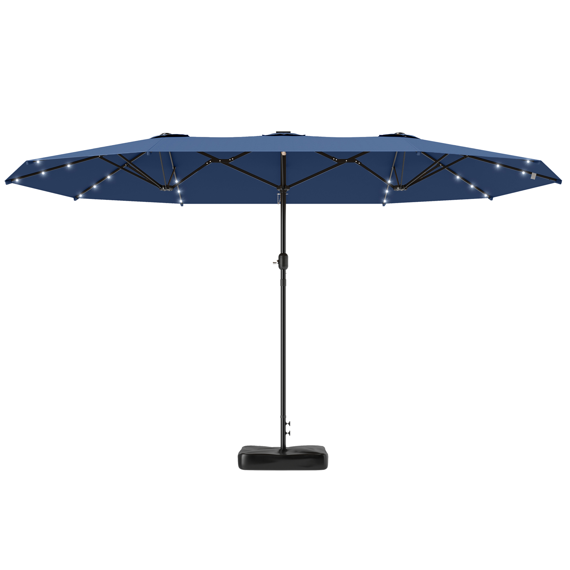 Double-Sided Sun Umbrella, Out - огляд і ціна Outdoor Furniture With Umbrella