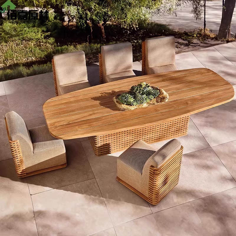 outdoor teak sofa outdoor open - огляд і ціна Outdoor Furniture Teak Wood