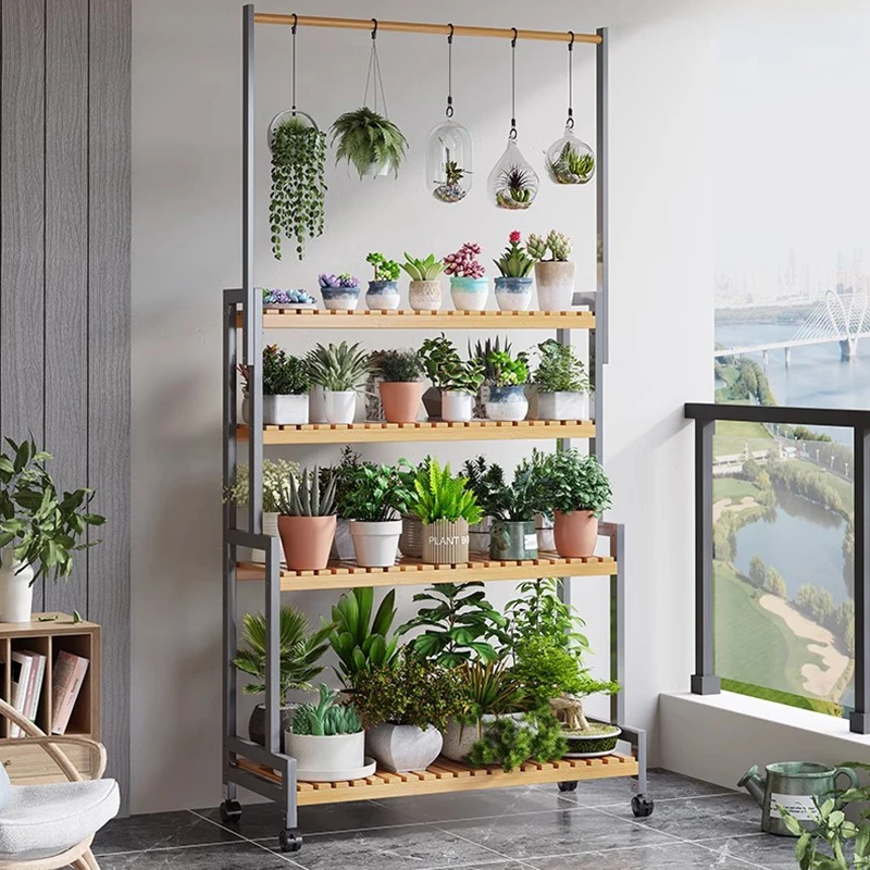 Modern Solid Wood Plant Shelve - огляд і ціна Outdoor Furniture Types