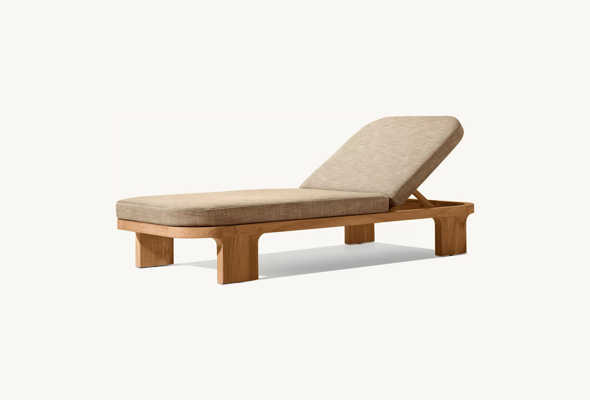 Custom Teak Wood Patio Lounger - огляд і ціна Outdoor Furniture Teak Wood