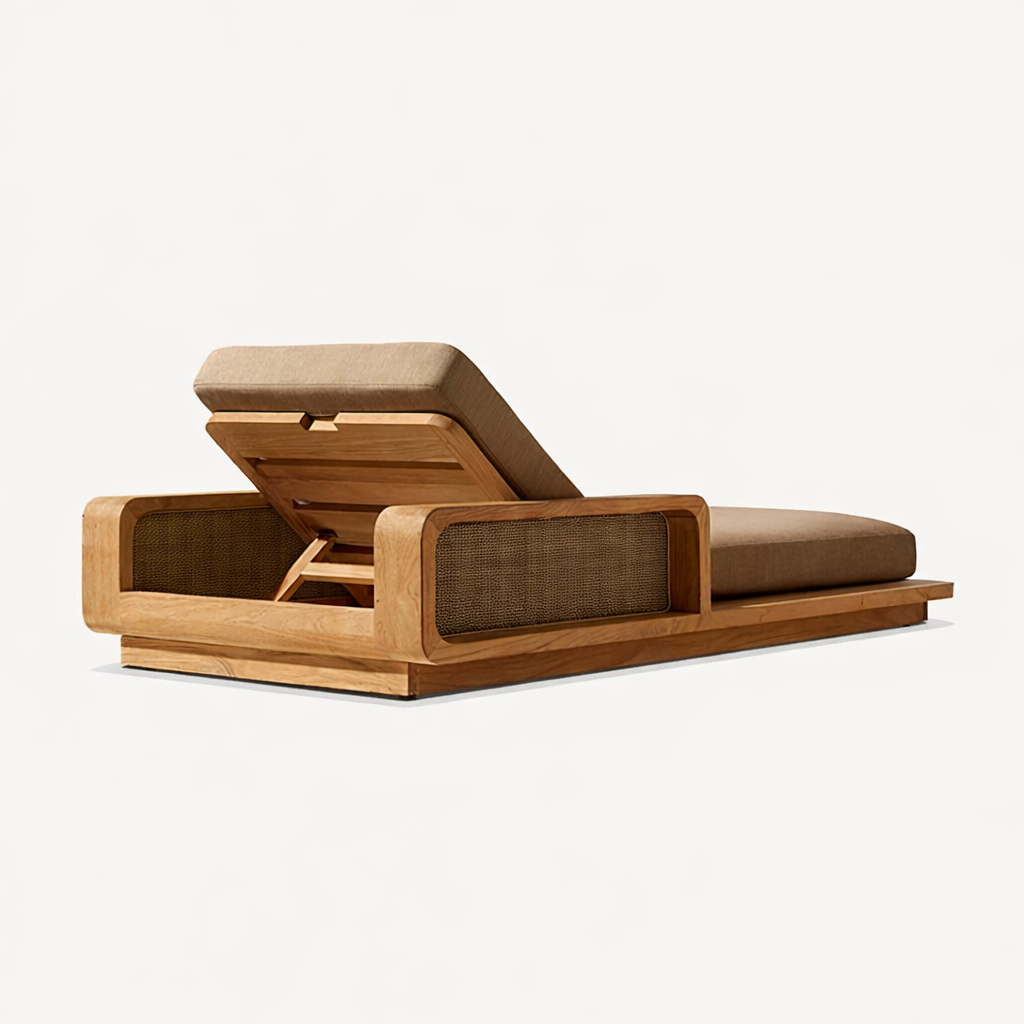 Outdoor Lounger Chair Hotel Ou - огляд і ціна Outdoor Furniture Teak Wood