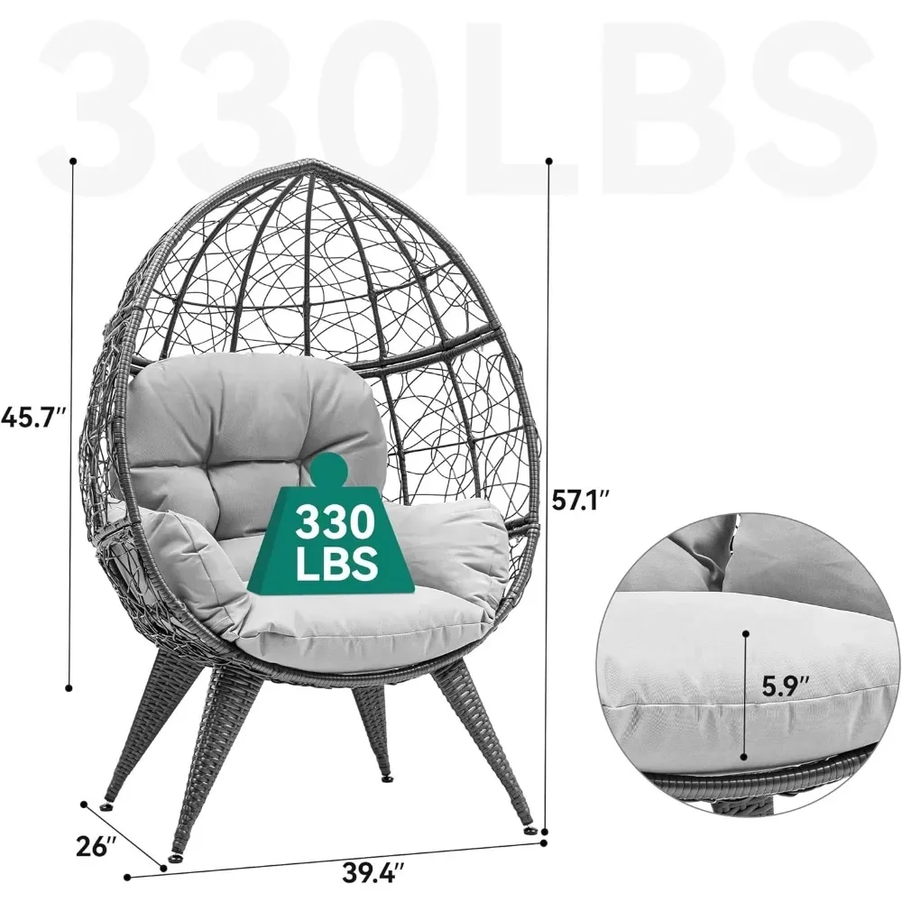 v Hanging Egg Chair, Hammock E - огляд і ціна Outdoor Furniture No Cushions