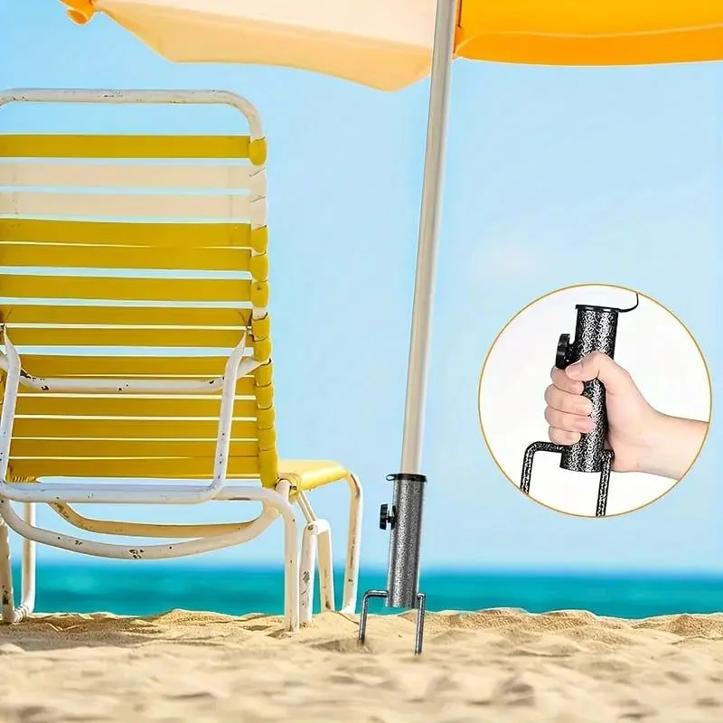 Beach Umbrella Stand Outdoor U - огляд і ціна Outdoor Furniture With Umbrella