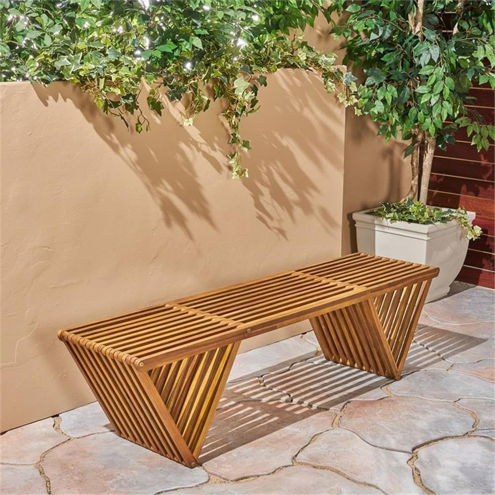 Teak Finish Outdoor Acacia Woo - огляд і ціна Outdoor Furniture Teak Wood