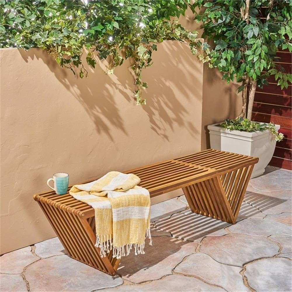 Teak Finish Outdoor Acacia Woo - огляд і ціна Outdoor Furniture Teak Wood