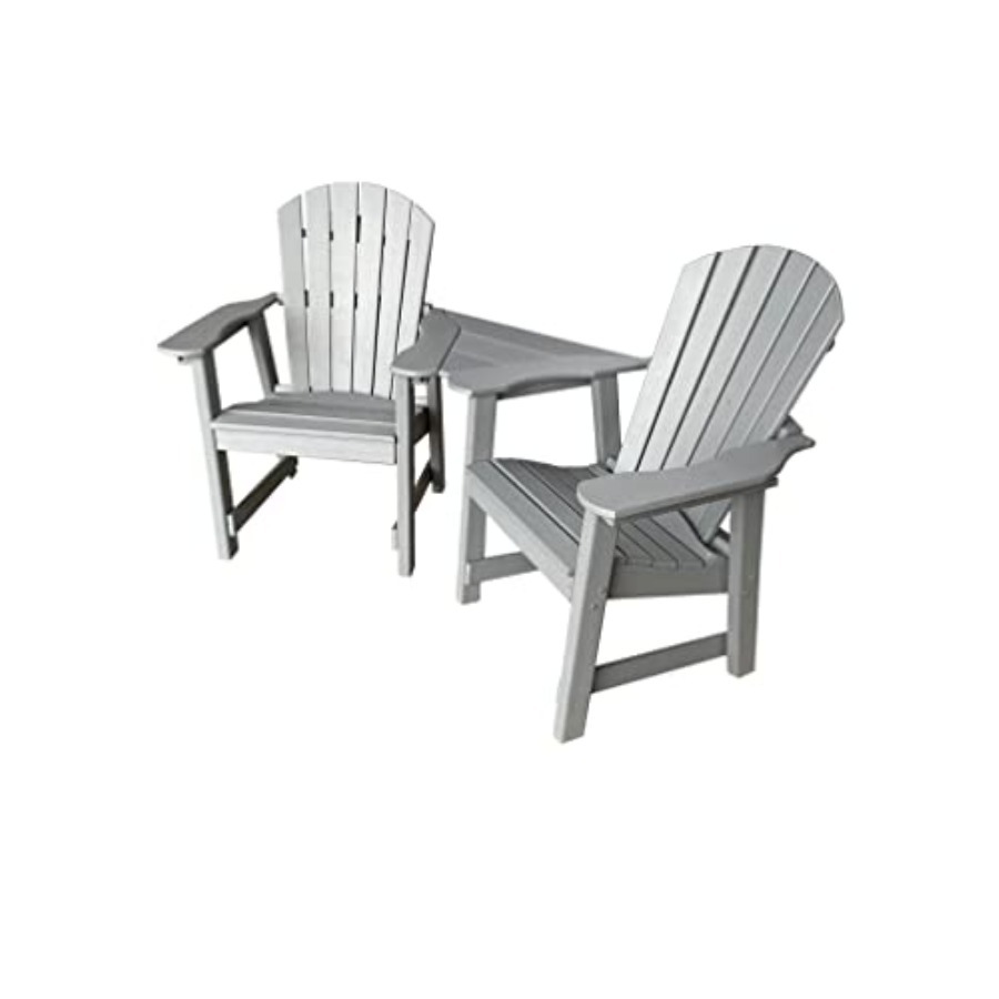 2 Chair Dining Table Set - Pol - огляд і ціна Outdoor Furniture Recycled Plastic